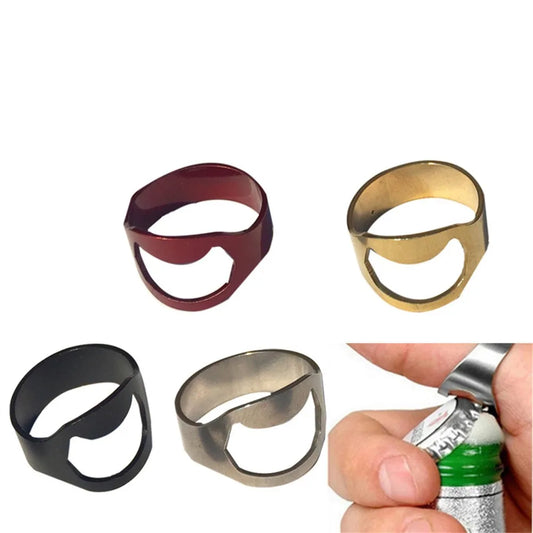 Multi-Function Stainless Steel Ring Opener
